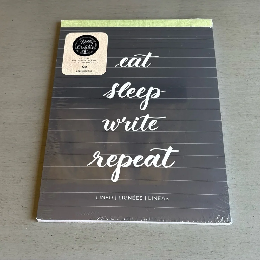 Kelly Creates American Craft Lettering Art Paper Pads Set- Dot, Line, Blank NEW - Picture 9 of 11